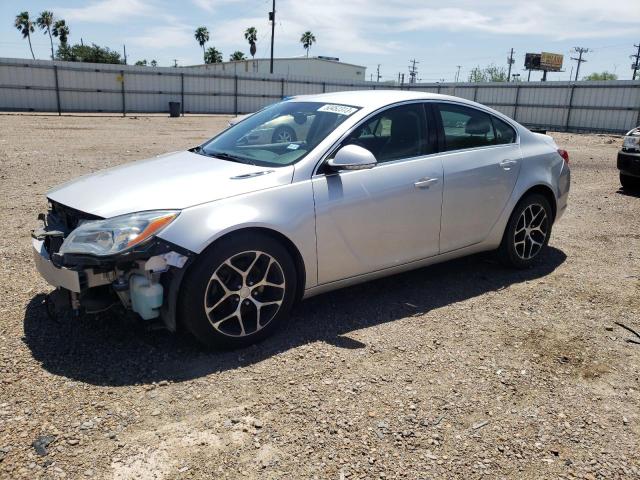 2G4GL5EX1H9106382 - 2017 BUICK REGAL SPORT TOURING SILVER photo 1