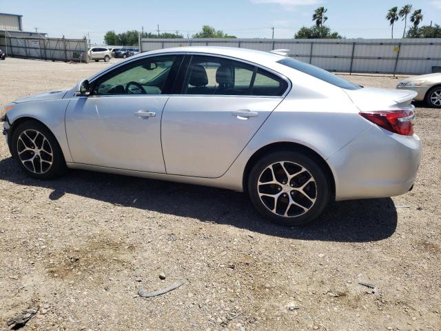 2G4GL5EX1H9106382 - 2017 BUICK REGAL SPORT TOURING SILVER photo 2