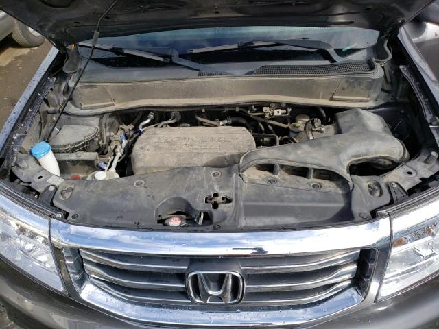 5FNYF4H92FB029442 - 2015 HONDA PILOT TOURING CHARCOAL photo 12