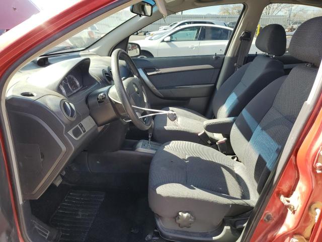 KL1TD56698B038974 - 2008 CHEVROLET AVEO BASE 红色 照片 7