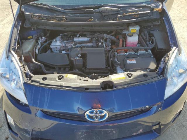 JTDKN3DU4A5180841 - 2010 TOYOTA PRIUS BLUE photo 11