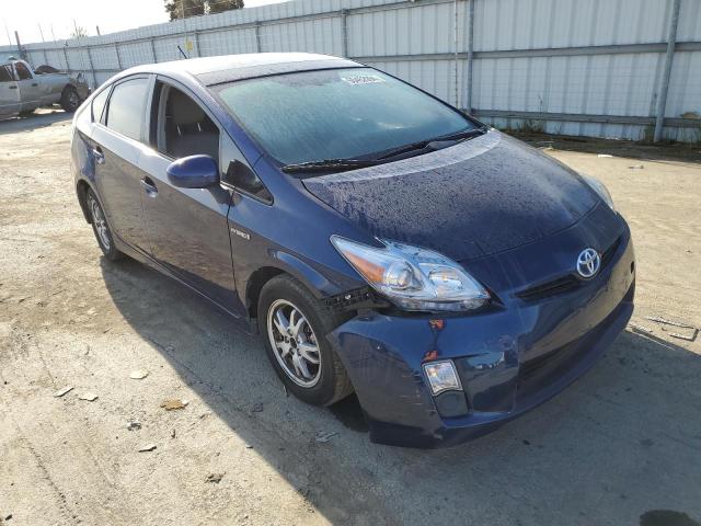 JTDKN3DU4A5180841 - 2010 TOYOTA PRIUS BLUE photo 4