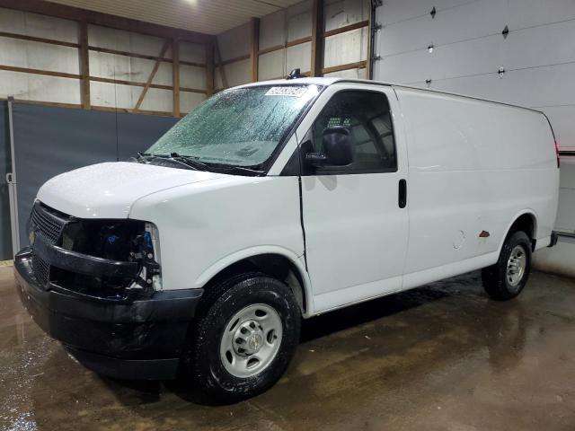 1GCWGAFP0M1311086 - 2021 CHEVROLET EXPRESS G2 WHITE photo 1