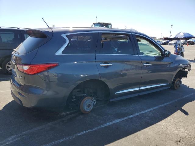 5N1AL0MM3EC504424 - 2014 INFINITI QX60 GRAY photo 3