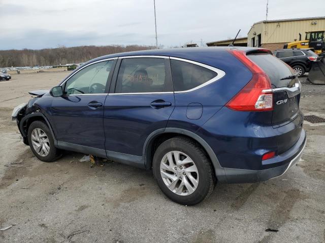 2HKRM4H55FH664874 - 2015 HONDA CR-V EX BLUE photo 2