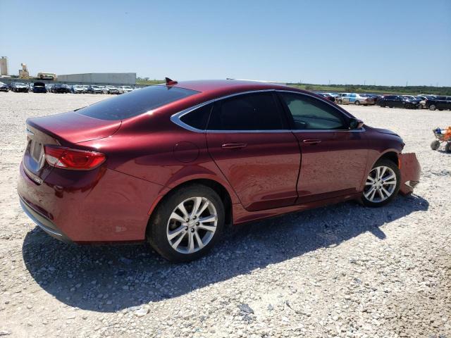1C3CCCAB4GN157053 - 2016 CHRYSLER 200 LIMITED MAROON photo 3
