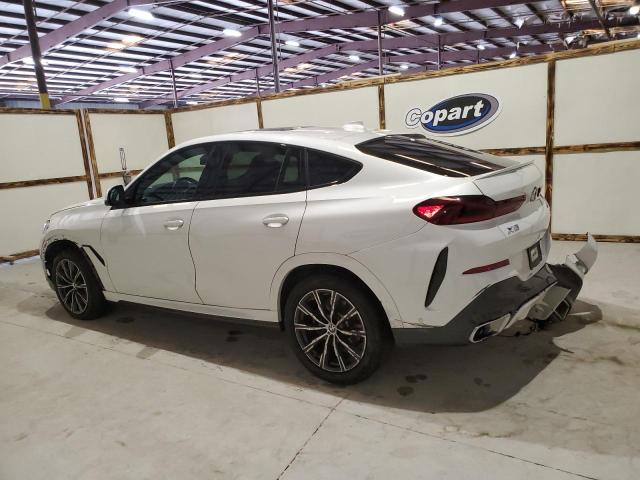 5UXCY6C06P9P34652 - 2023 BMW X6 XDRIVE40I Սպիտակ լուսանկար 2