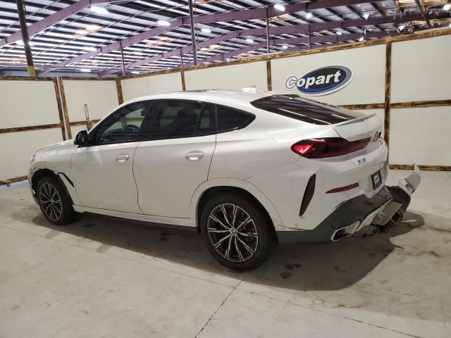 5UXCY6C06P9P34652 - 2023 BMW X6 XDRIVE40I WHITE photo 2