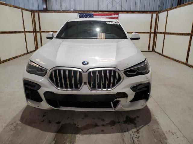 5UXCY6C06P9P34652 - 2023 BMW X6 XDRIVE40I WHITE photo 5