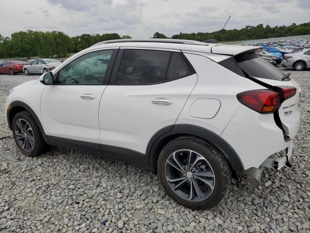 KL4MMDS27NB138314 - 2022 BUICK ENCORE GX SELECT WHITE photo 2