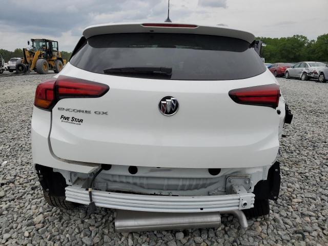 KL4MMDS27NB138314 - 2022 BUICK ENCORE GX SELECT WHITE photo 6