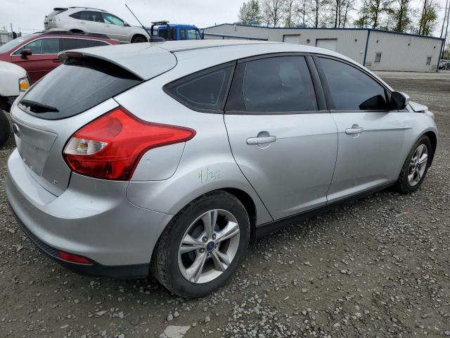 1FADP3K25EL211462 - 2014 FORD FOCUS SE SILVER photo 3