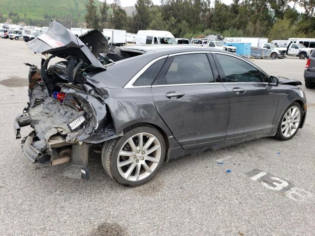 3LN6L2LU9FR625884 - 2015 LINCOLN MKZ HYBRID GRAY photo 3