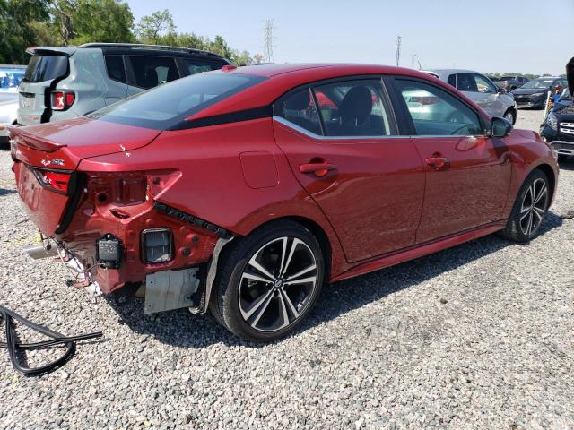 3N1AB8DV5NY293610 - 2022 NISSAN SENTRA SR RED photo 3