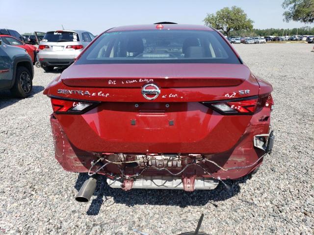 3N1AB8DV5NY293610 - 2022 NISSAN SENTRA SR RED photo 6