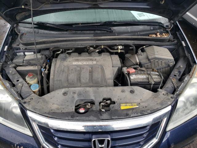 5FNRL38438B028718 - 2008 HONDA ODYSSEY EX BLUE photo 12