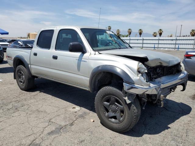 5TEGN92N54Z317307 - 2004 TOYOTA TACOMA DOUBLE CAB PRERUNNER SILVER photo 4