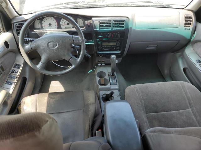 5TEGN92N54Z317307 - 2004 TOYOTA TACOMA DOUBLE CAB PRERUNNER SILVER photo 8