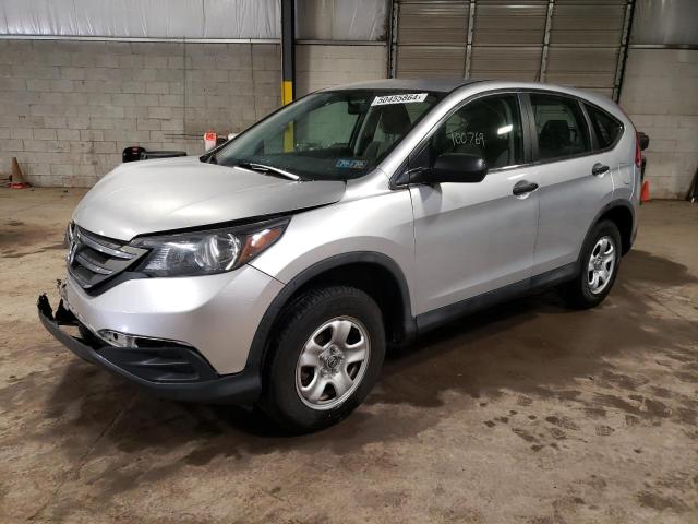 2HKRM4H38EH724739 - 2014 HONDA CR-V LX SILVER photo 1