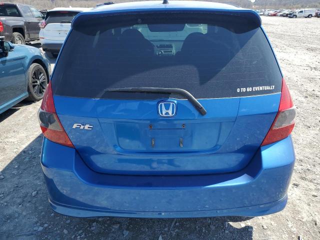JHMGD37687S048728 - 2007 HONDA FIT S 蓝色 照片 6