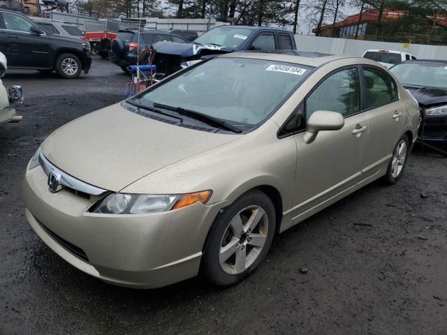 1HGFA16847L094159 - 2007 HONDA CIVIC EX GOLD photo 1