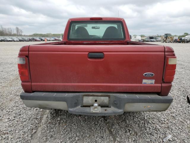 1FTYR10D13PB75757 - 2003 FORD RANGER MAROON photo 6