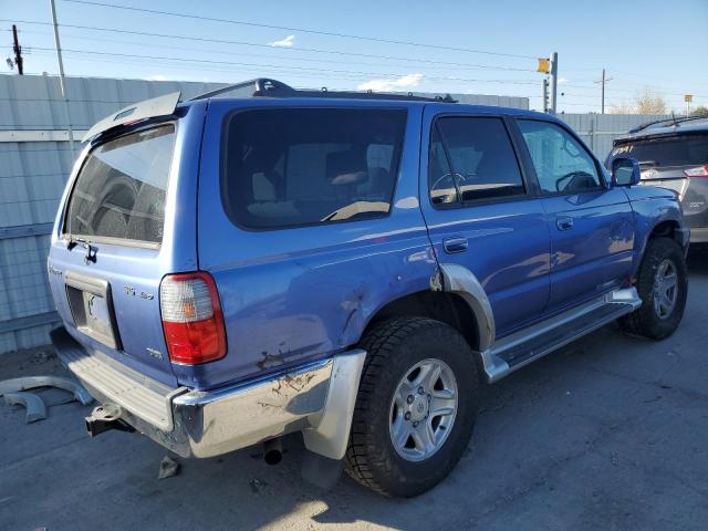 JT3HN86R5Y0313666 - 2000 TOYOTA 4RUNNER SR5 BLUE photo 3