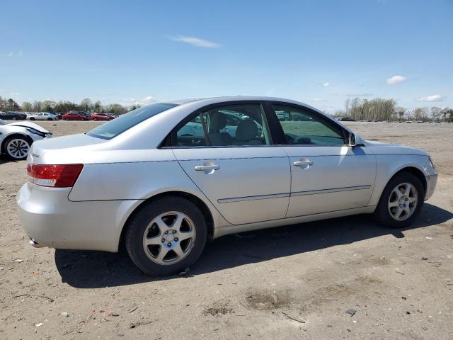 5NPEU46F56H039112 - 2006 HYUNDAI SONATA GLS SILVER photo 3