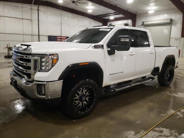 1GT49TE70PF136621 - 2023 GMC SIERRA K3500 SLE WHITE photo 1