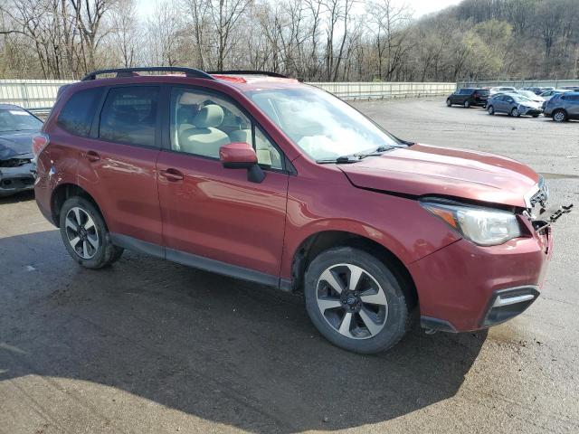 JF2SJAGC3HH422077 - 2017 SUBARU FORESTER 2.5I PREMIUM RED photo 4