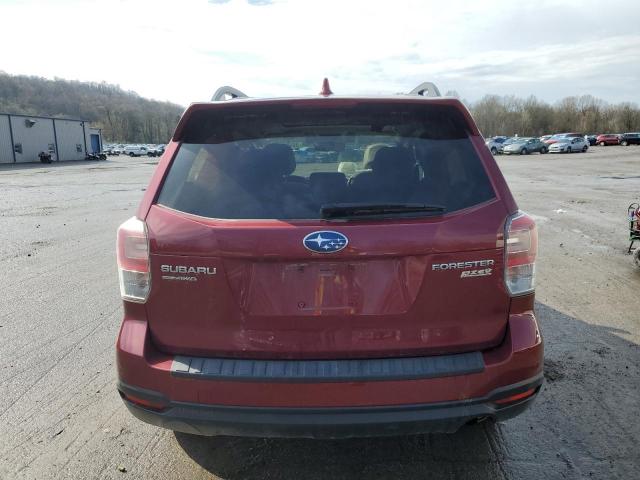 JF2SJAGC3HH422077 - 2017 SUBARU FORESTER 2.5I PREMIUM RED photo 6