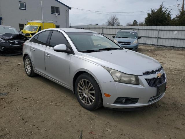 1G1PJ5SC9C7220256 - 2012 CHEVROLET CRUZE ECO BEIGE photo 4