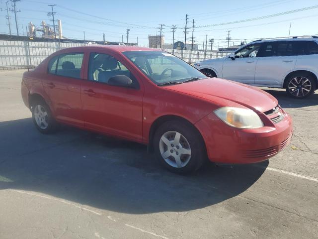 1G1AK55F377209851 - 2007 CHEVROLET COBALT LS RED photo 4