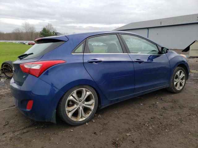 KMHD35LE9DU021890 - 2013 HYUNDAI ELANTRA GT BLUE photo 3