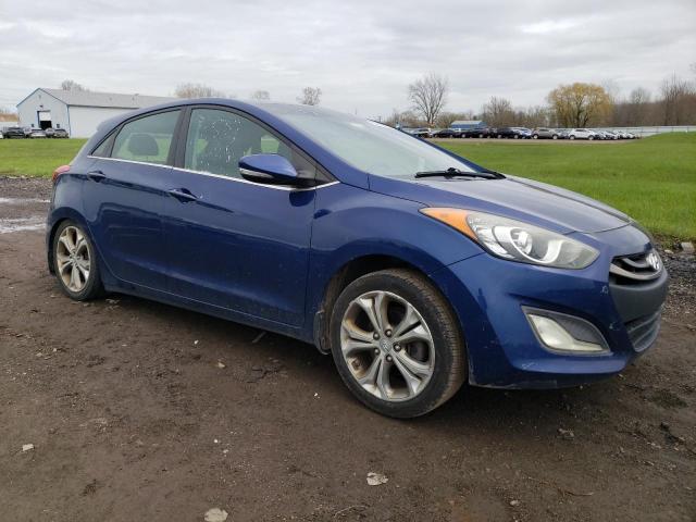 KMHD35LE9DU021890 - 2013 HYUNDAI ELANTRA GT BLUE photo 4