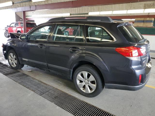 4S4BRCAC4C3274020 - 2012 SUBARU OUTBACK 2.5I GRAY photo 2