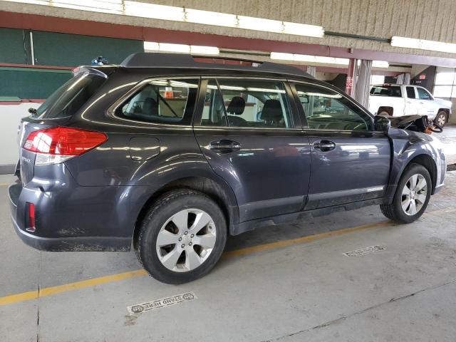 4S4BRCAC4C3274020 - 2012 SUBARU OUTBACK 2.5I GRAY photo 3