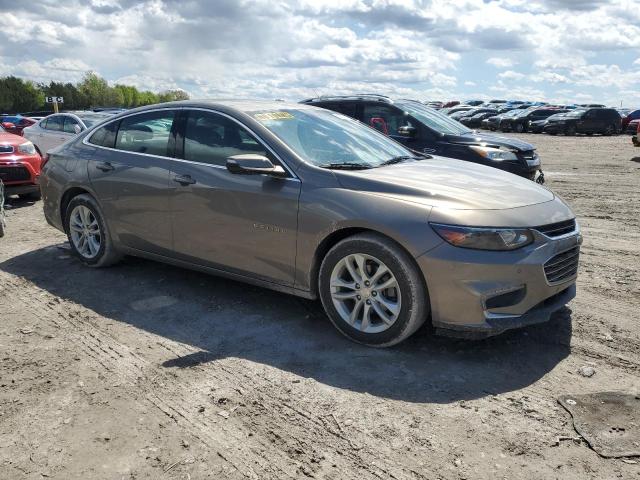 1G1ZE5ST4HF186317 - 2017 CHEVROLET MALIBU LT GRAY photo 4