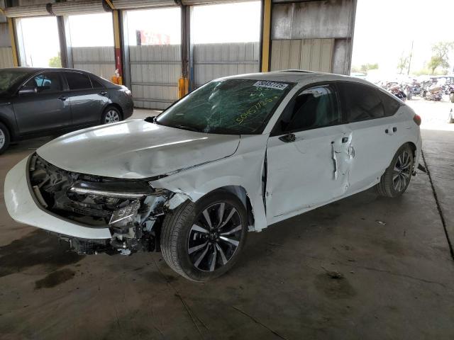 19XFL1H75PE003521 - 2023 HONDA CIVIC EXL WHITE photo 1