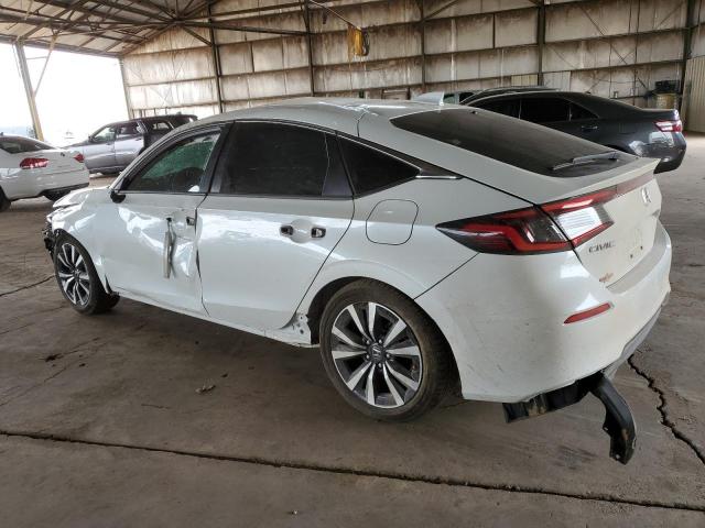 19XFL1H75PE003521 - 2023 HONDA CIVIC EXL WHITE photo 2