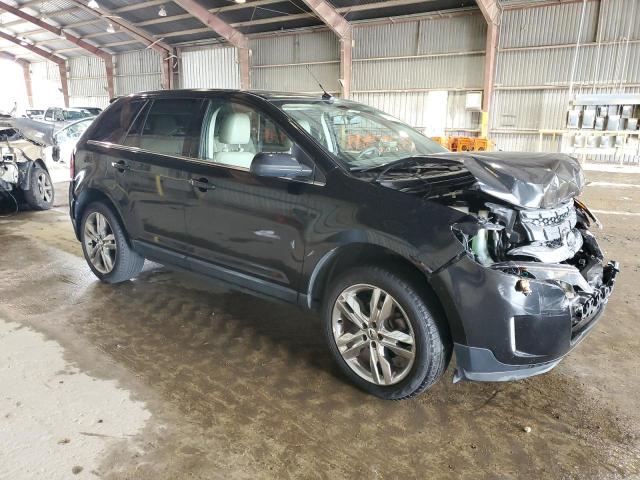 2FMDK3KC0BBB10144 - 2011 FORD EDGE LIMITED BLACK photo 4