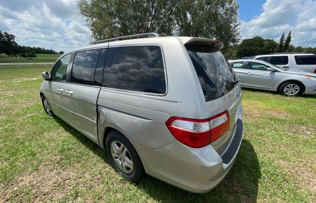 5FNRL38666B439576 - 2006 HONDA ODYSSEY EXL SILVER photo 3