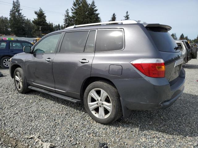 5TDDK3EH1AS004035 - 2010 TOYOTA HIGHLANDER LIMITED GRAY photo 2