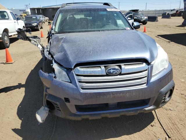 4S4BRCCC9D3281446 - 2013 SUBARU OUTBACK 2.5I PREMIUM BLUE photo 5