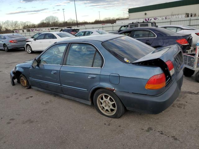 2HGEJ6675WH553226 - 1998 HONDA CIVIC LX BLUE photo 2