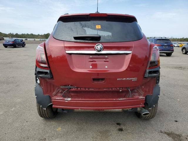 KL4CJESB7MB341566 - 2021 BUICK ENCORE PREFERRED RED photo 6