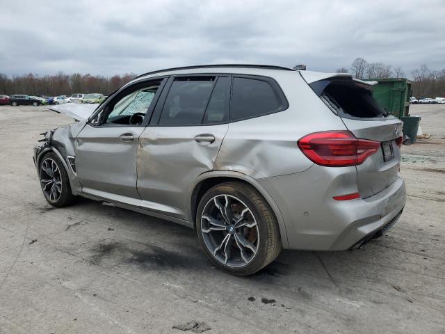 5YMTS0C08L9B09870 - 2020 BMW X3 M COMPETITION SILVER photo 2