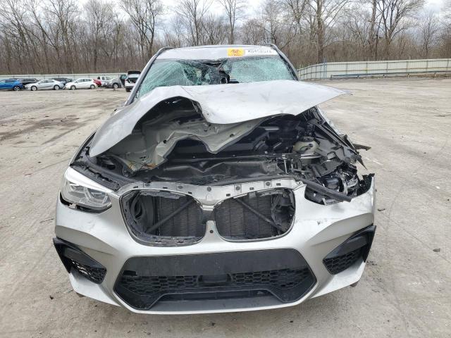 5YMTS0C08L9B09870 - 2020 BMW X3 M COMPETITION SILVER photo 5