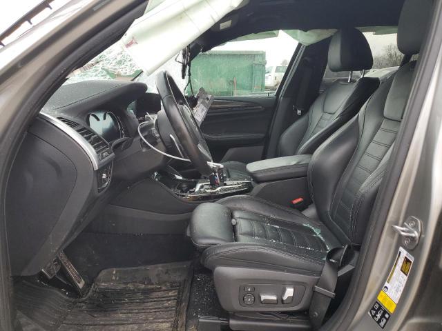 5YMTS0C08L9B09870 - 2020 BMW X3 M COMPETITION SILVER photo 7