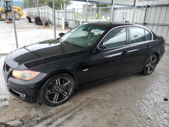 WBAVB73587P100216 - 2007 BMW 335 I BLACK photo 1